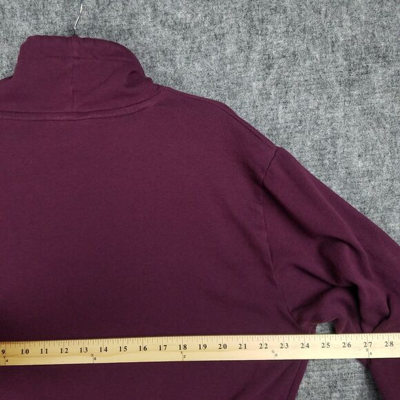 Victorias Secret Pink Sweatshirt Womens Small Baggy Pullover Sweats High Neck - Picture 7 of 10